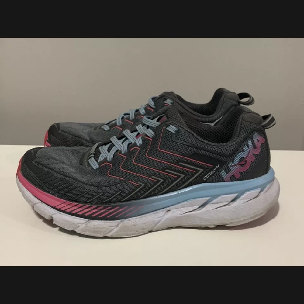 Hoka One One W Clifton 4 Running Shoes Women's Size 9